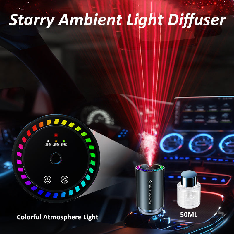 🌌 🌌Lumière de diffusion d'aromathérapie intelligente de projection de ciel étoilé