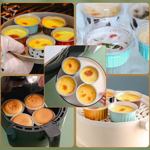 Tasses en Papier d'Aluminium pour Four Domestique