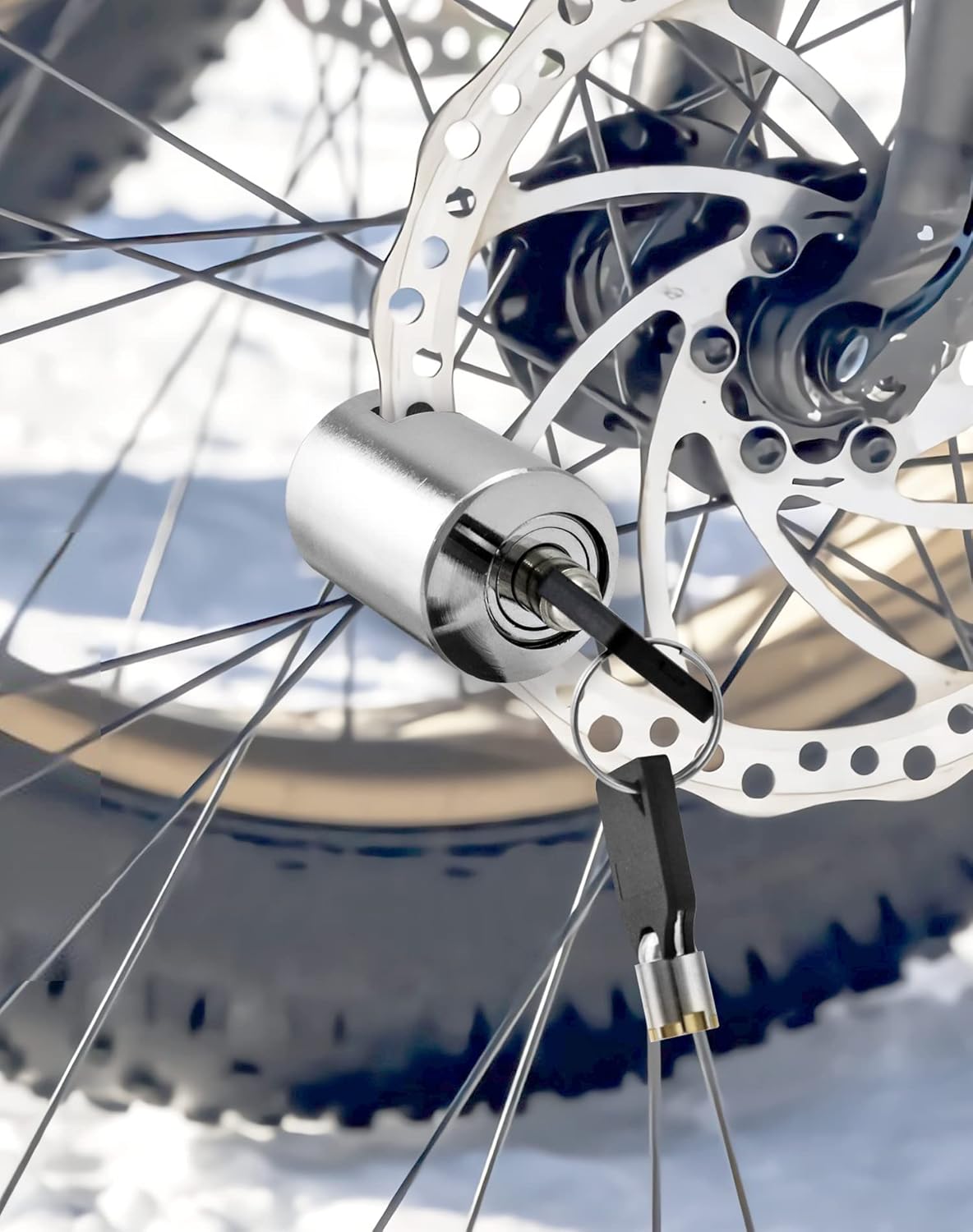🎁 50 % DE RÉDUCTION EN CE MOMENT ! 🔒🏍️ Serrure à disque antivol pour motocyclette ✨