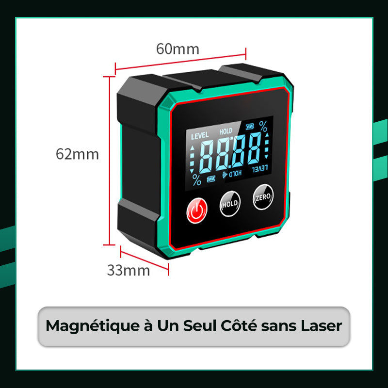 📢🔧Vente à chaud 50% de réduction🔥Détecteur d'angle numérique magnétique avec laser électronique