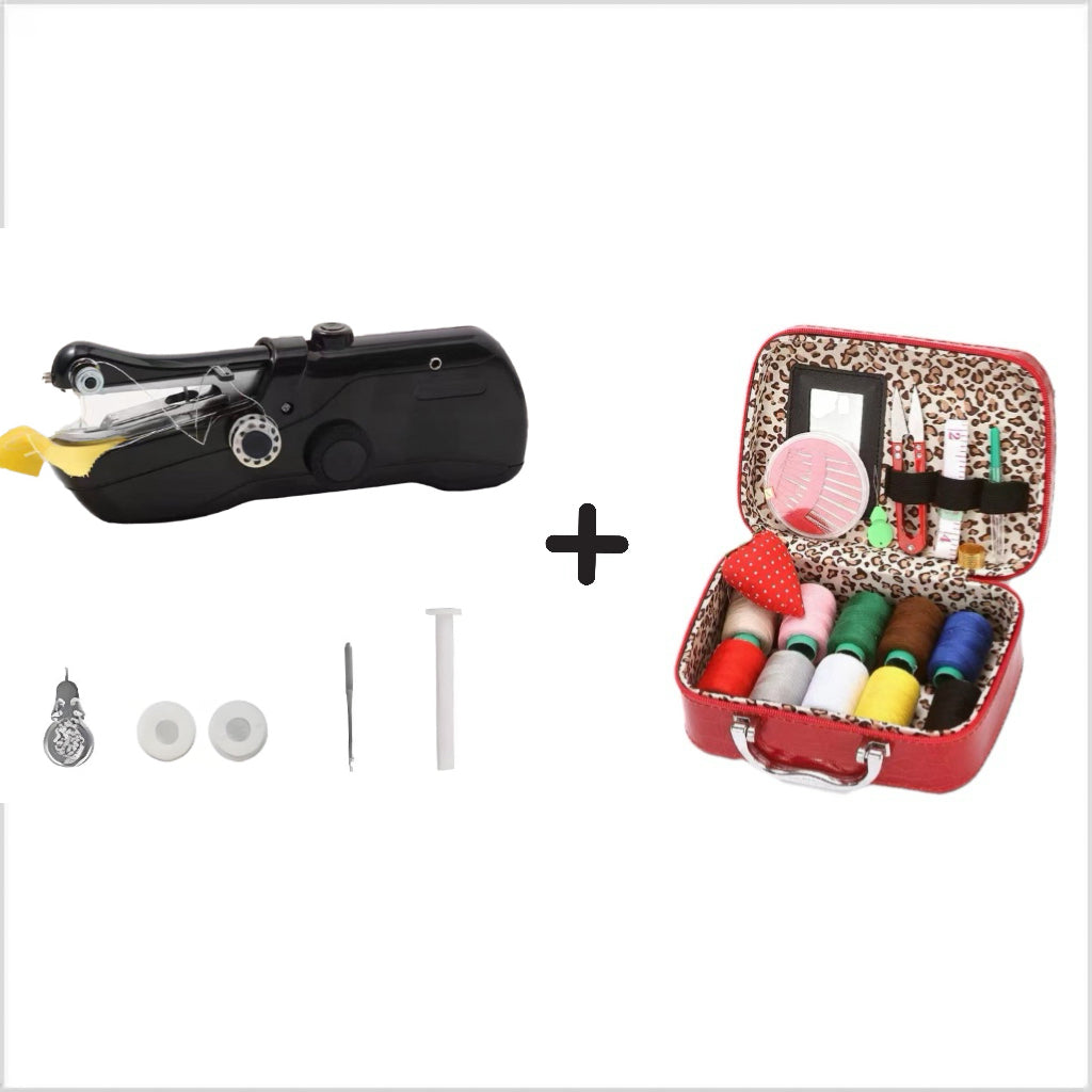 🔥PROMOTION EXCEPTIONNELLE : 50% DE RÉDUCTION !🧵 Mini machine à coudre électrique – Légère, portable et facile à utiliser ! ✨