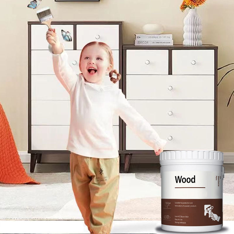👍🍃Peinture de réparation et de rénovation de meubles en bois écologique, sans odeur, à base d'eau