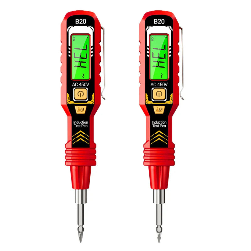 📢Durée limitée 50% de réduction✨Testeur de Tension Sans Contact avec Écran LCD