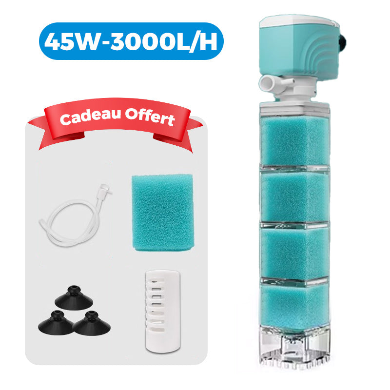 Système de Filtration Automatique pour Aquarium
