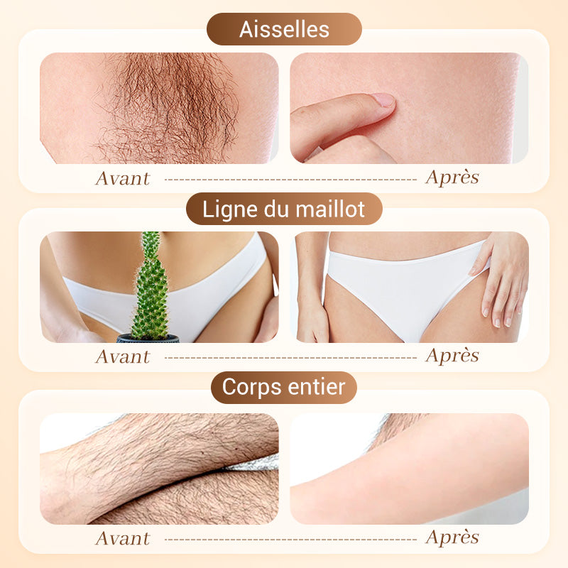 ✨ Crème Épilatoire Douce Multizones 120g - Peau Lisse en Quelques Minutes !