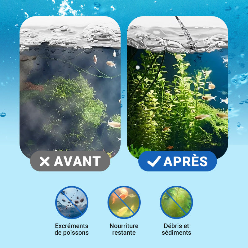 Clarificateur d'Eau Puissant pour Aquarium 100ml