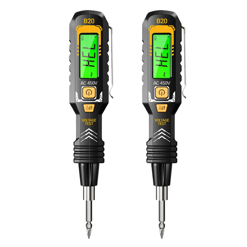 📢Durée limitée 50% de réduction✨Testeur de Tension Sans Contact avec Écran LCD