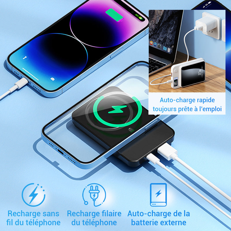 Batterie Externe Ultra-Fine 22,5 W à Charge Rapide 20000 mAh