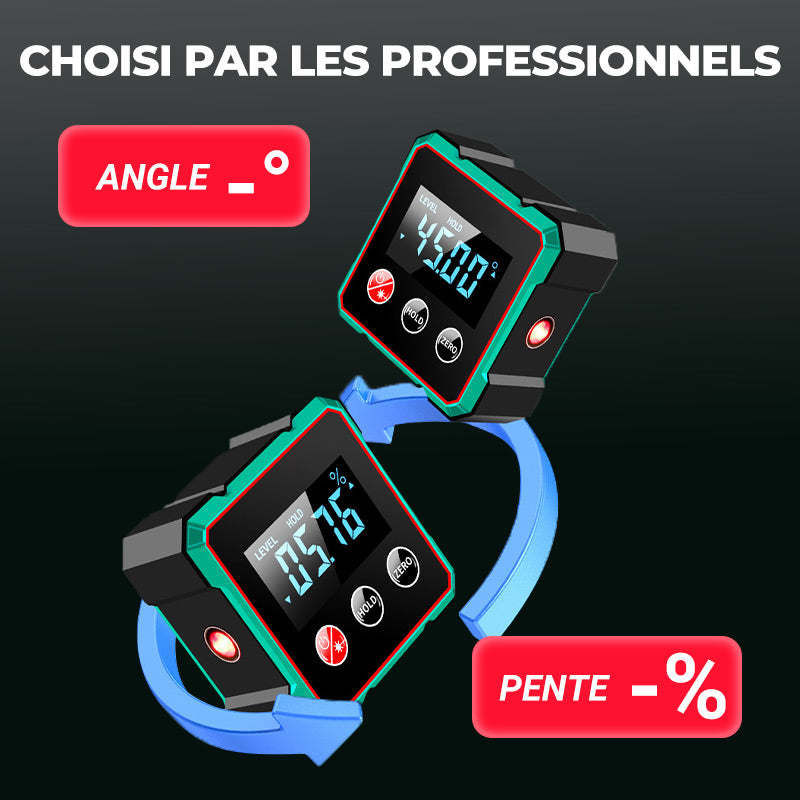 📢🔧Vente à chaud 50% de réduction🔥Détecteur d'angle numérique magnétique avec laser électronique