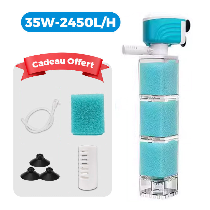 Système de Filtration Automatique pour Aquarium