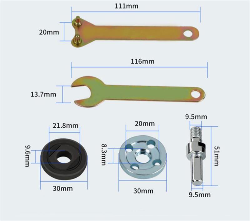 Ensemble de bielles pour perceuse électrique et meuleuse d'angle