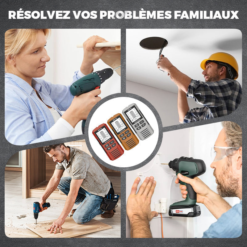【⏳50% de réduction】Détecteur mural portable multifonction