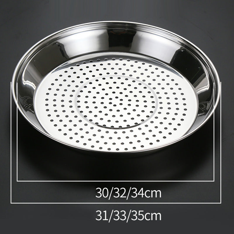 Insert vapeur polyvalent en acier inoxydable pour casserole