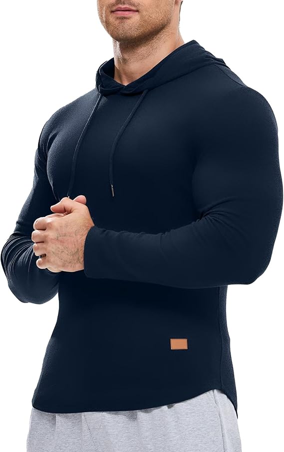 đ 60% DE RĂDUCTION! đ„ Sweat Ă Capuche Uni Ă Cordon & Manches Longues â Tissu Doudou, Poches Kangourou & Streetwear Look đ§¶