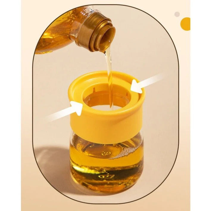 Set de Bouteille d'Huile avec Pinceau en Silicone