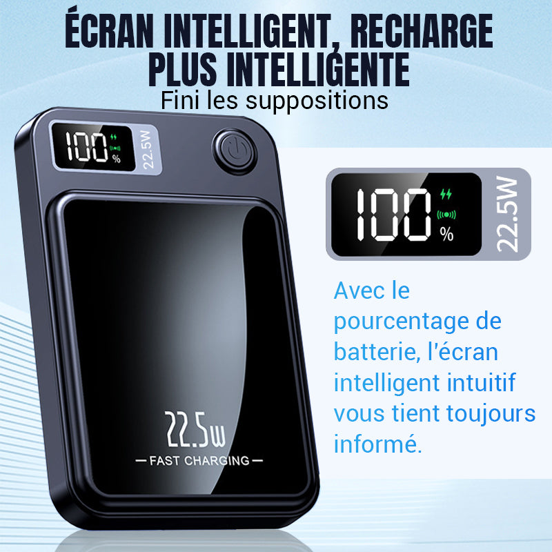Batterie Externe Ultra-Fine 22,5 W à Charge Rapide 20000 mAh