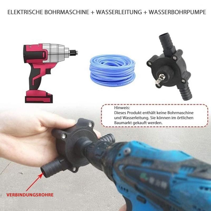 Pompes de transfert d'eau auto-amorçantes avec entraînement automatique des forages