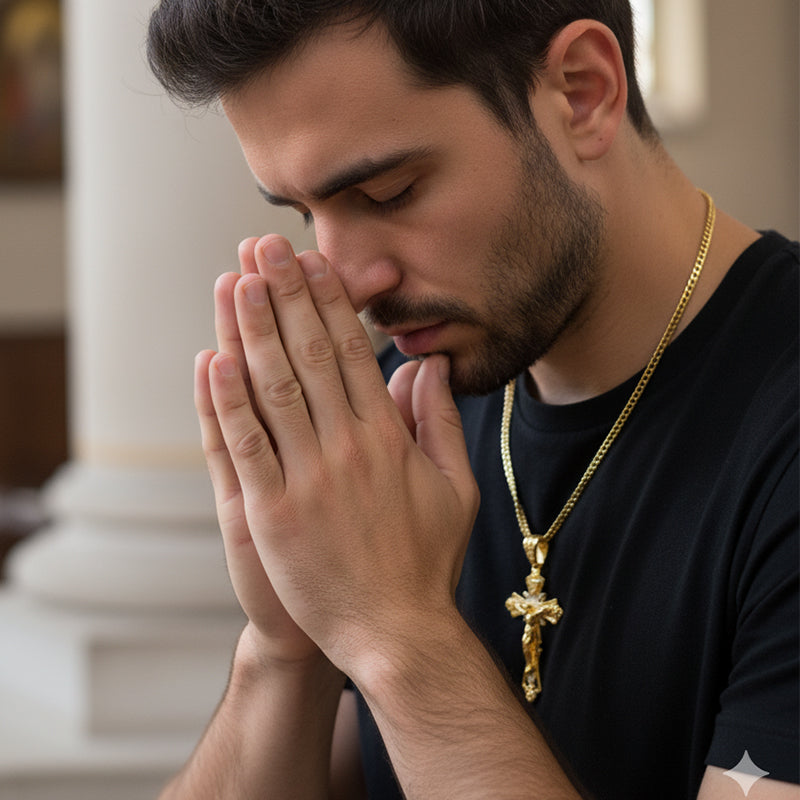 ⚡ Offre limitée - La force spirituelle à porter autour du cou !⌛Bénédiction du Pendentif du Saint Jésus