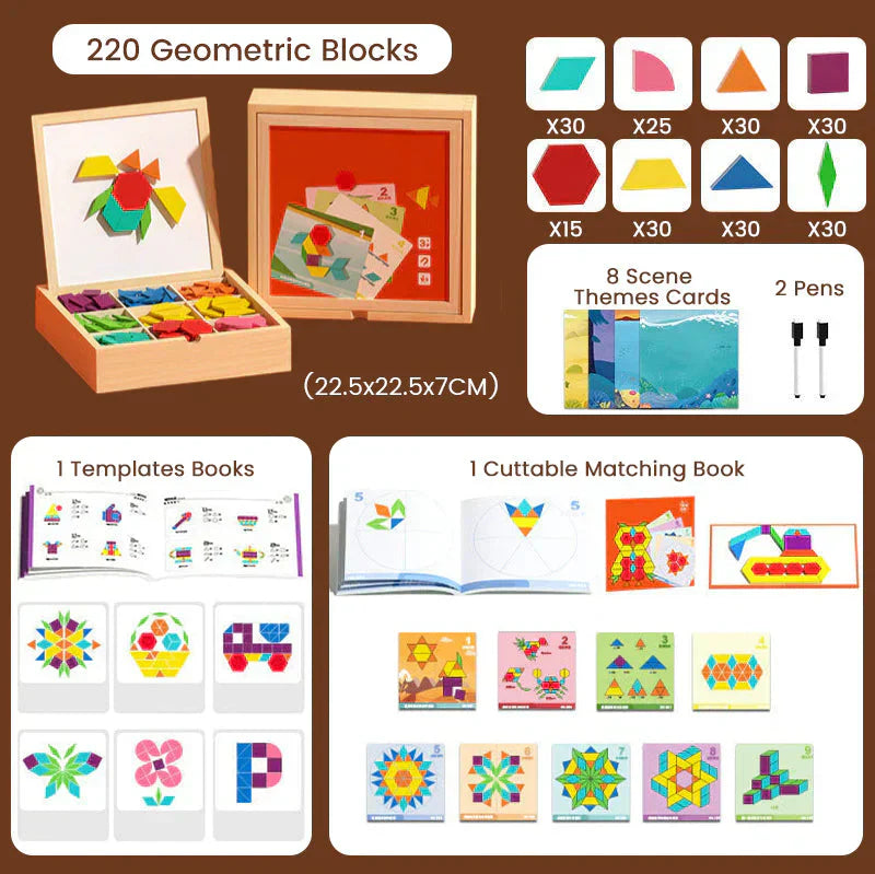🧩50% DE RÉDUCTION! ✨ PUZZLE MAGNÉTIQUE BOIS - 120 Pièces aux Couleurs Vives, Jeu Éducatif pour Développer la Créativité des Enfants 🎨👧