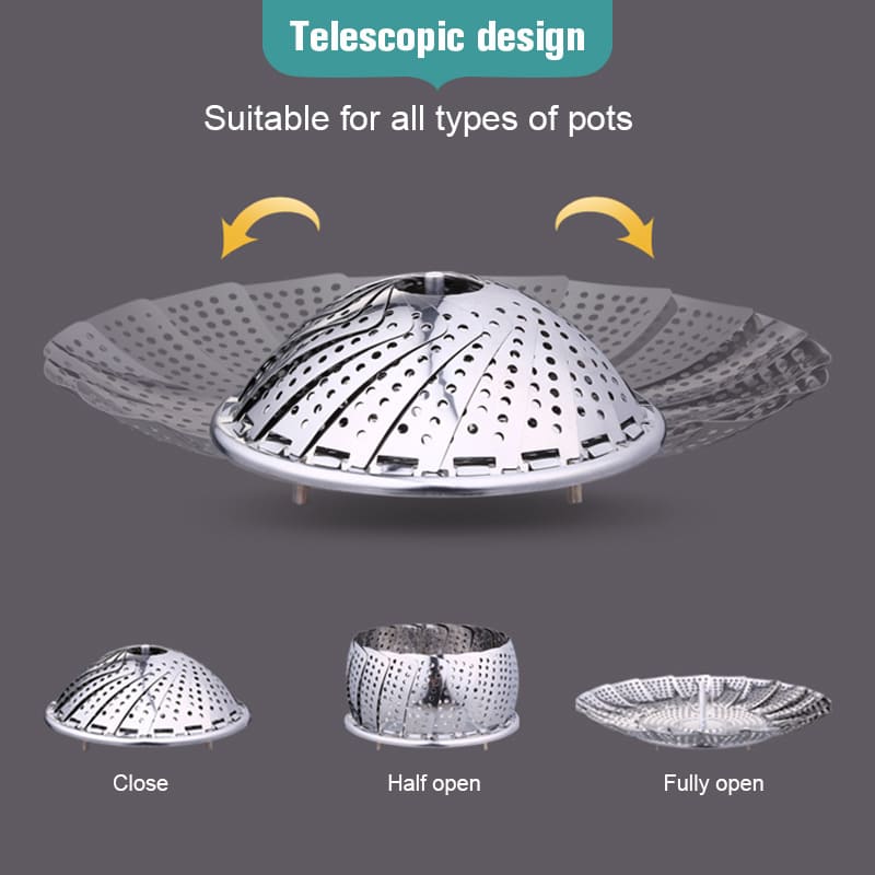 Cuisinière Vapeur Telescopique Pliable