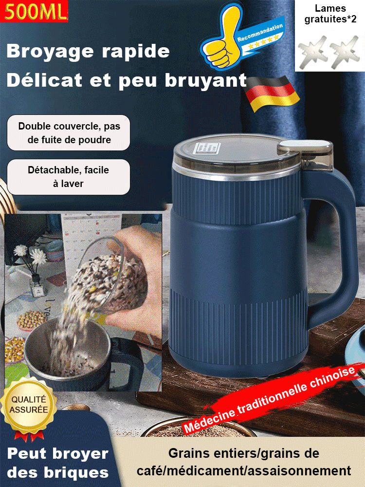 📢Durée limitée 50% de réduction✨Coupe de concassage et de broyage électrique à grande vitesse de grande capacité🌞