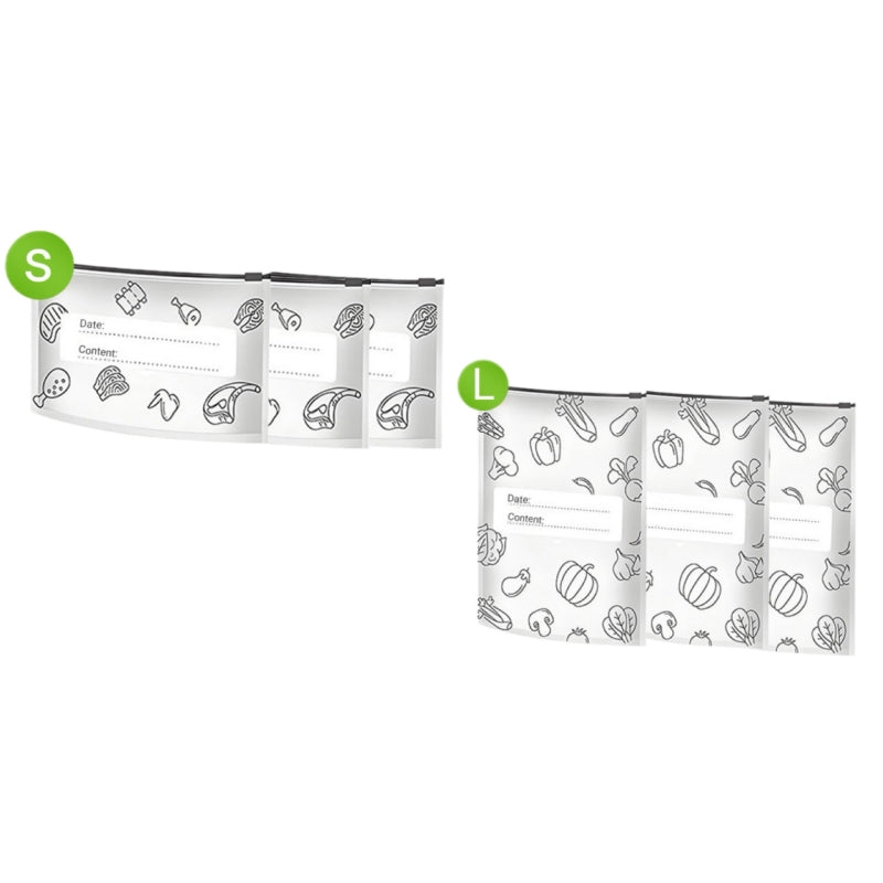🥢Sac de Conservation en Aluminium Reutilisable et Fermable🌍Parfait pour Stocker et Protéger Vos Aliments!🌿