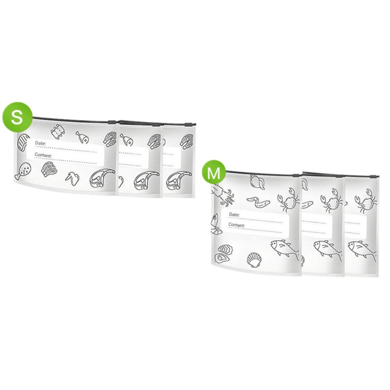 🥢Sac de Conservation en Aluminium Reutilisable et Fermable🌍Parfait pour Stocker et Protéger Vos Aliments!🌿
