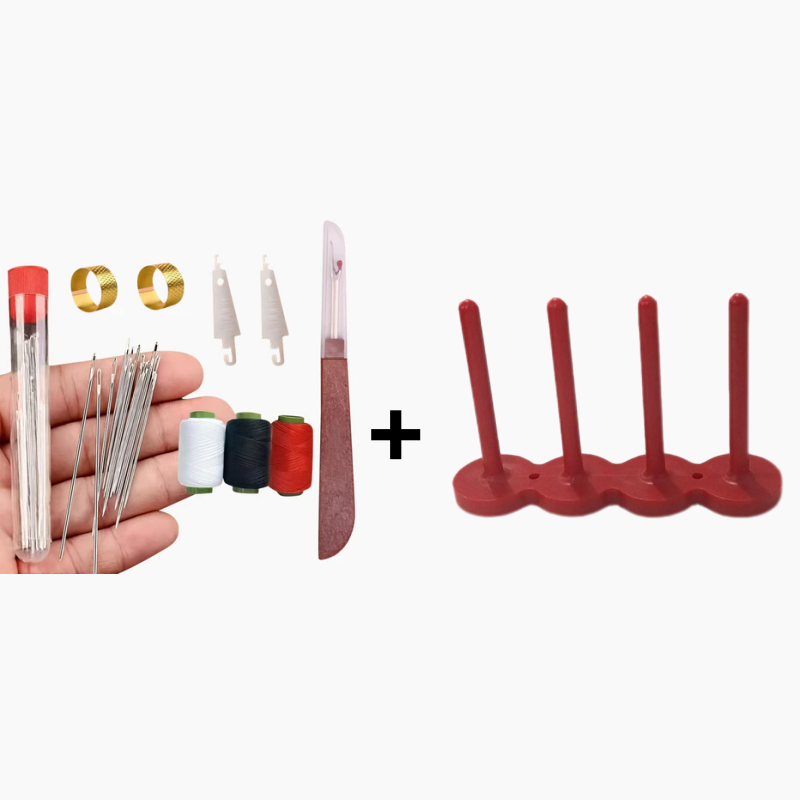 🧵 Cadeau Parfait pour les Créatifs - Coffret Couture 37 Pièces - Pour la Rénovation & la Création de Vêtements