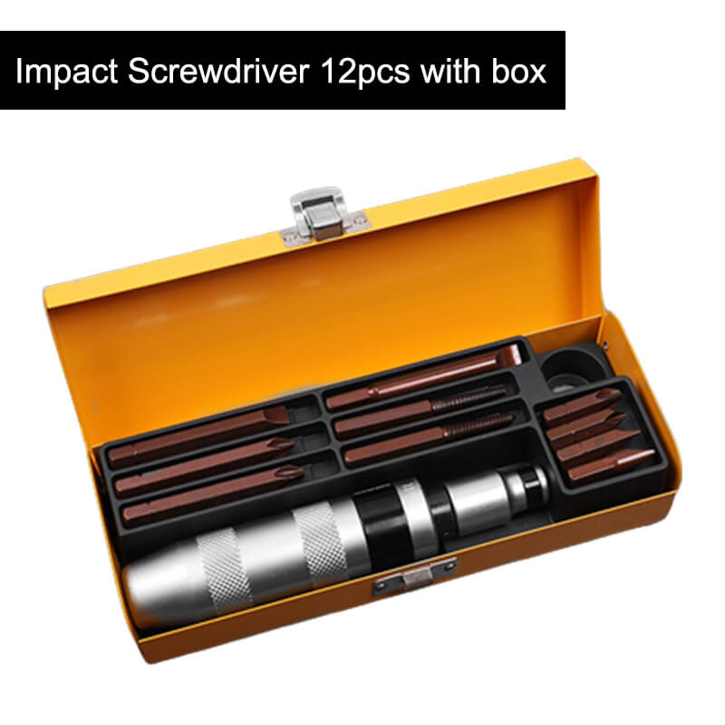 Set de Tournevis à Percussion avec Coffret