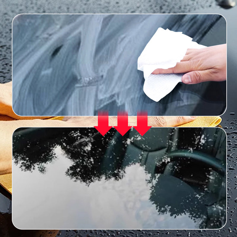 🔥2025 lingettes améliorées pour éliminer les traces d'huile sur les vitres de voiture