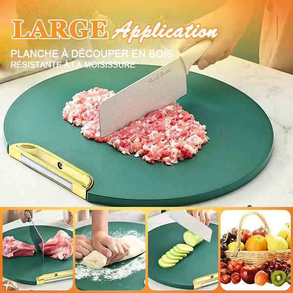 Planche à découper verticale antibactérienne à double face