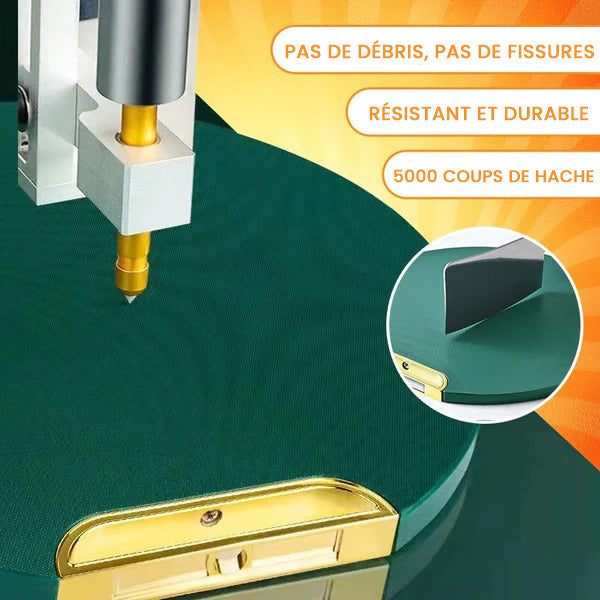 Planche à découper verticale antibactérienne à double face