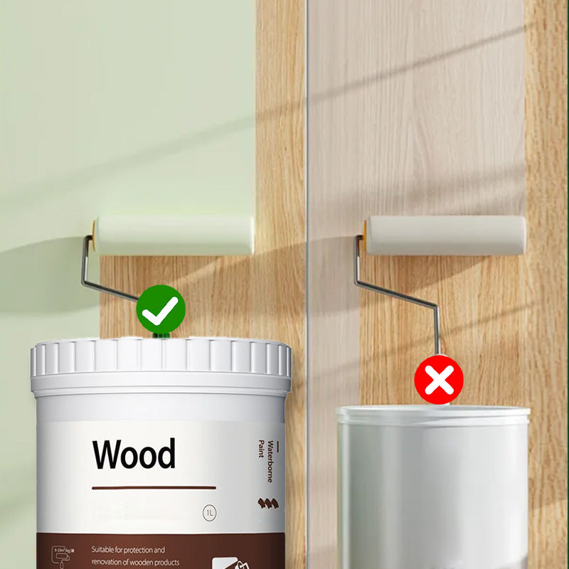 👍🍃Peinture de réparation et de rénovation de meubles en bois écologique, sans odeur, à base d'eau