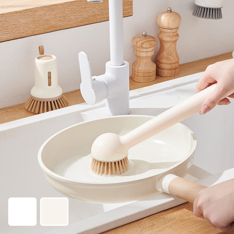 Ensemble de brosses à casseroles suspendues et rotatives