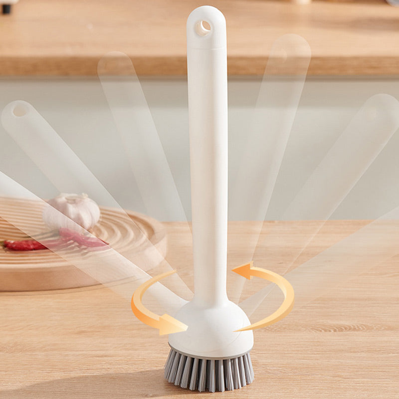 Ensemble de brosses à casseroles suspendues et rotatives