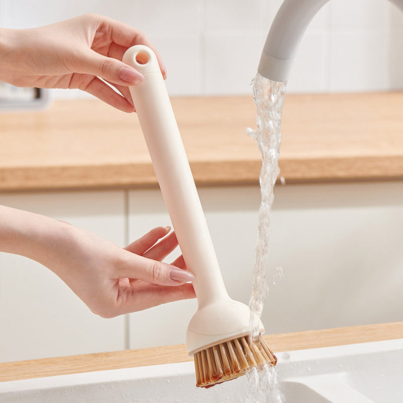 Ensemble de brosses à casseroles suspendues et rotatives
