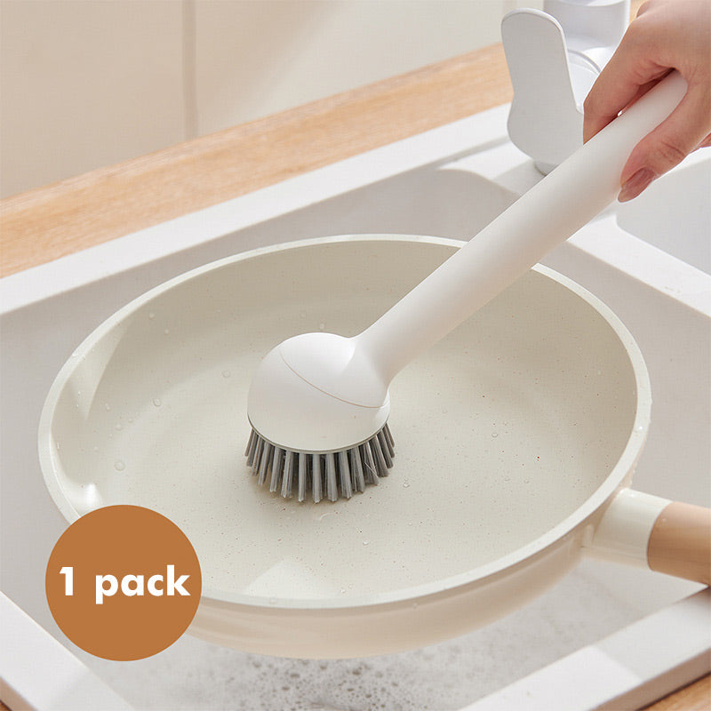 Ensemble de brosses à casseroles suspendues et rotatives
