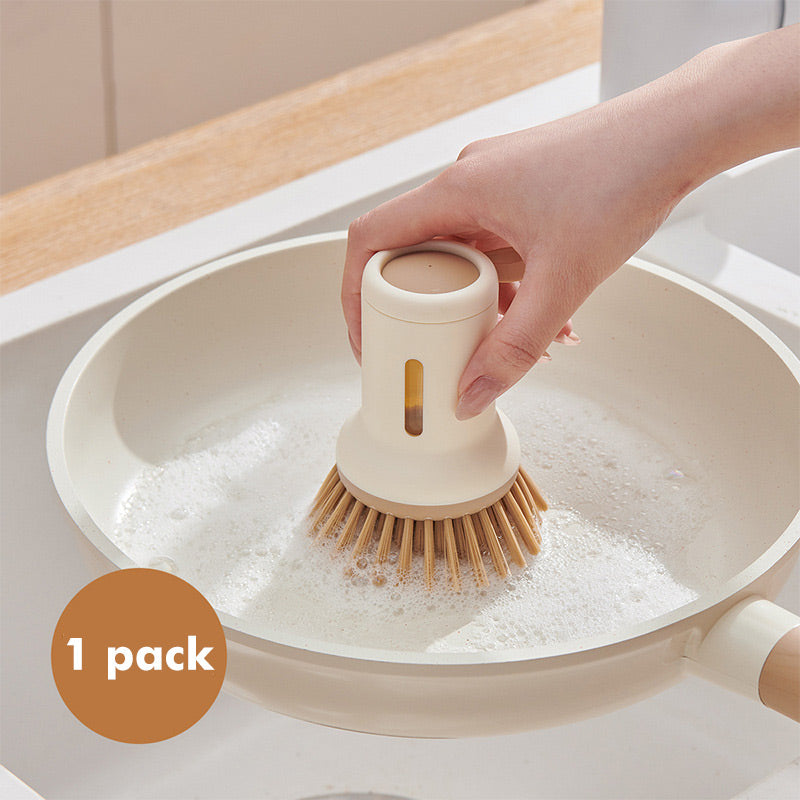Ensemble de brosses à casseroles suspendues et rotatives