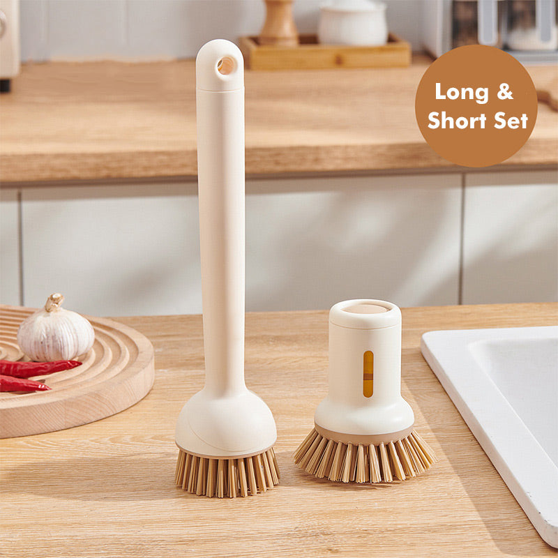 Ensemble de brosses à casseroles suspendues et rotatives
