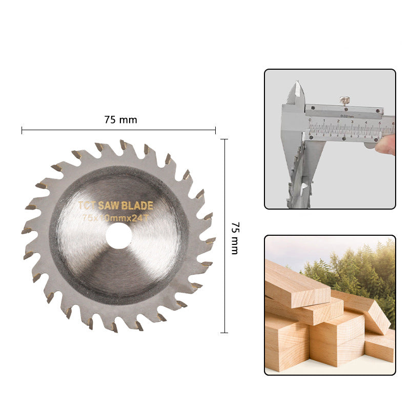 Jeu de lames pour scie électrique 75 mm (7 pièces)