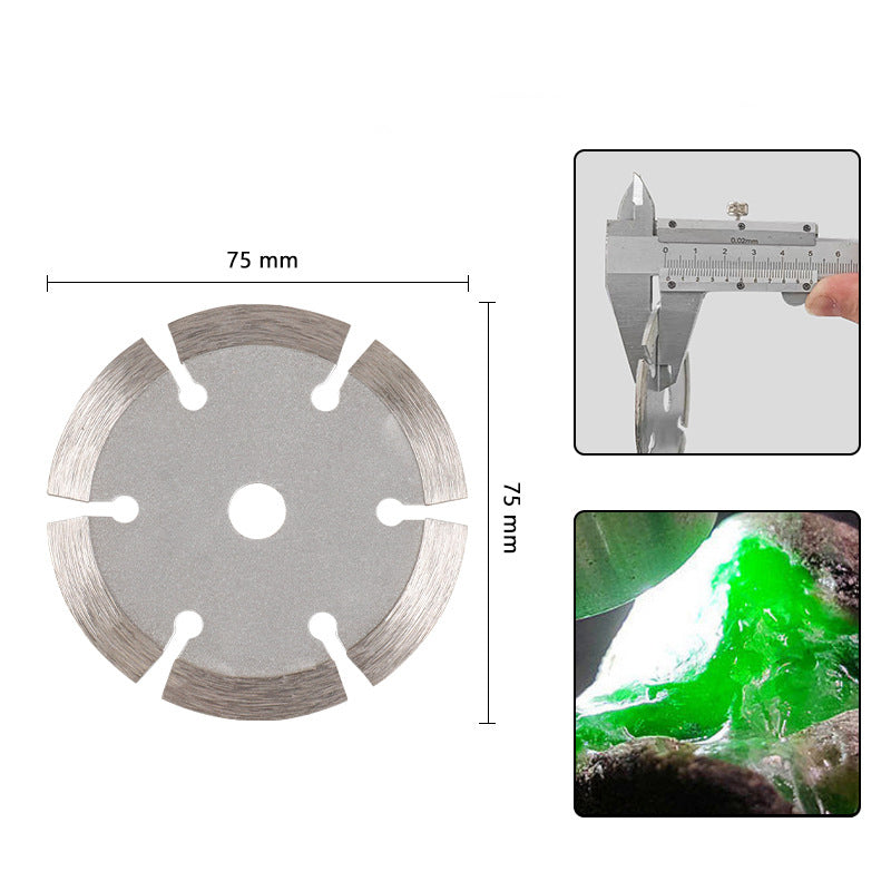 Jeu de lames pour scie électrique 75 mm (7 pièces)