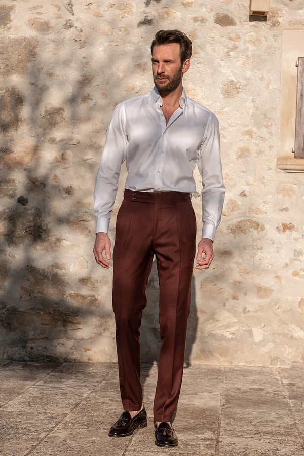 👖Nouveaux classiques 2025👔Pantalon décontracté droit uni pour homme