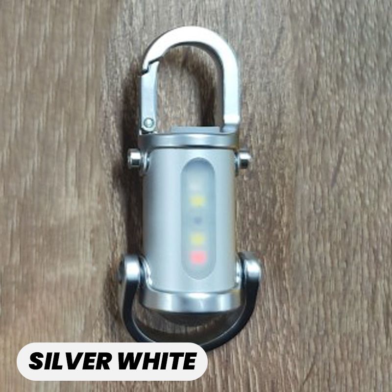 🔥 Vente chaude 50% de réduction 🔥 1200lm super lumineux Mini porte - clés lampe de poche étanche