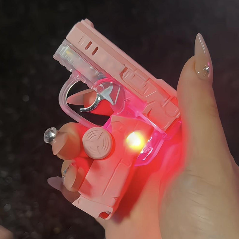 Briquet Pliable avec Lumières Colorées et Design de Dessin Animé