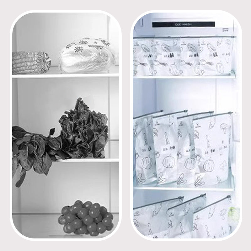 Sac de Conservation en Aluminium Reutilisable et Fermable 🥢🌍 - Parfait pour Stocker et Protéger Vos Aliments!