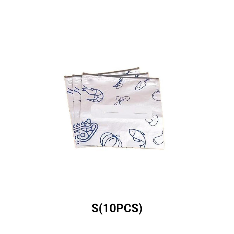Sac de Conservation en Aluminium Reutilisable et Fermable 🥢🌍 - Parfait pour Stocker et Protéger Vos Aliments!