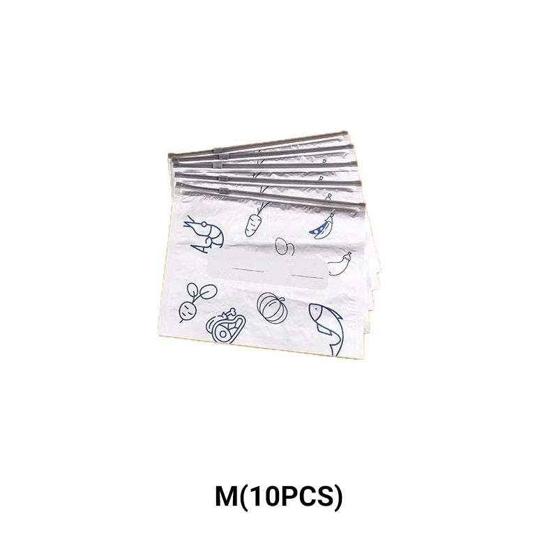 Sac de Conservation en Aluminium Reutilisable et Fermable 🥢🌍 - Parfait pour Stocker et Protéger Vos Aliments!