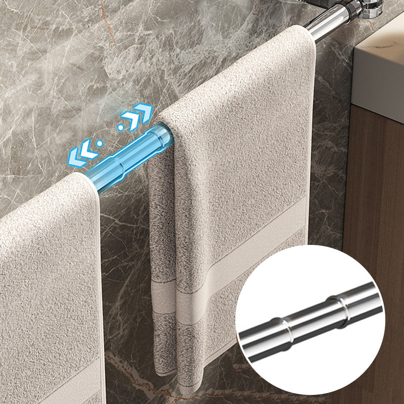 đ„ 50 % DE RĂDUCTION đ Barre porte-serviettes rĂ©tractable Ă ventouse