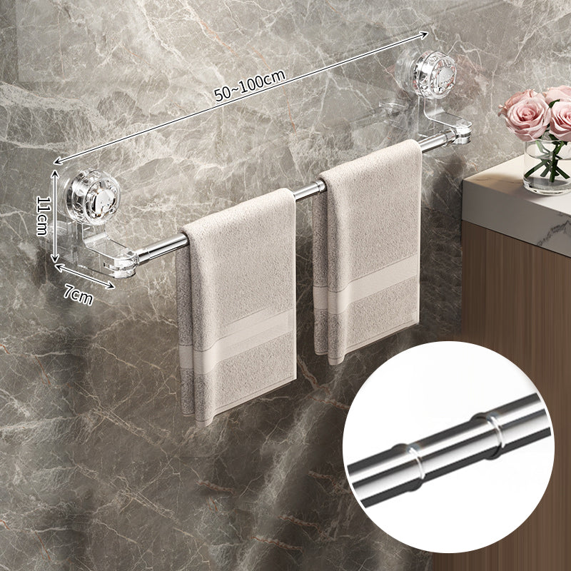đ„ 50 % DE RĂDUCTION đ Barre porte-serviettes rĂ©tractable Ă ventouse