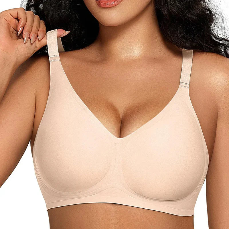 Soutien-gorge push-up confortable sans armatures et sans coutures pour femmes